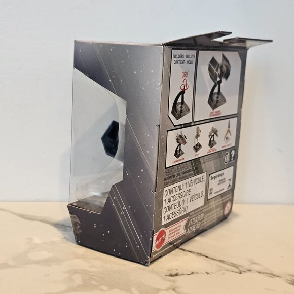 Hot Wheels Star Wars Starships Select Darth Vader's Tie Advanced 1:50 Scale Vehi - Picture 5 of 6